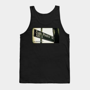 San Pedro Street, Los Angeles, California by Mistah Wilson Tank Top